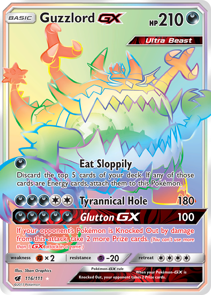 Guzzlord GX (116/111) [Sun & Moon: Crimson Invasion] | Exor Games Dartmouth