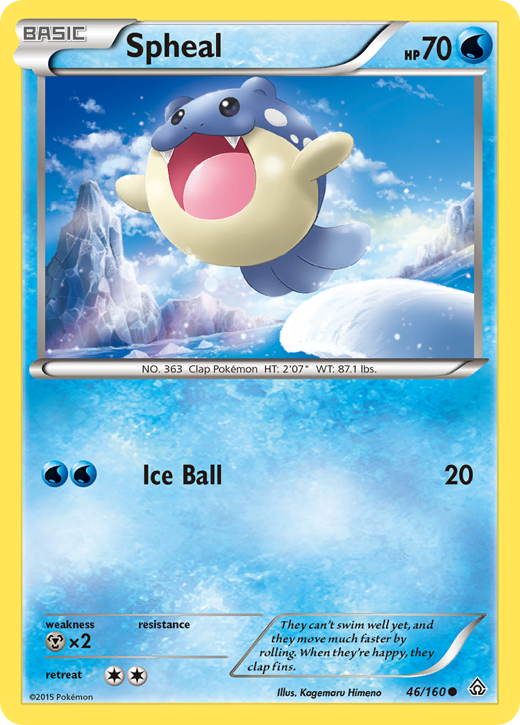 Spheal (46/160) [XY: Primal Clash] | Exor Games Dartmouth