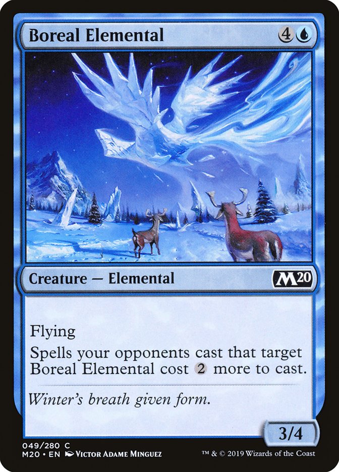 Boreal Elemental [Core Set 2020] | Exor Games Dartmouth