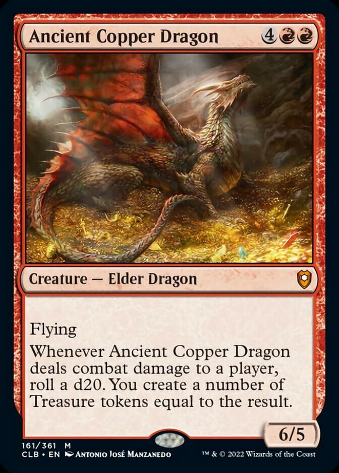 Ancient Copper Dragon [Commander Legends: Battle for Baldur's Gate] | Exor Games Dartmouth