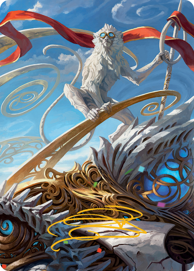 Ragavan, Nimble Pilferer Art Card (Gold-Stamped Signature) [March of the Machine Art Series] | Exor Games Dartmouth