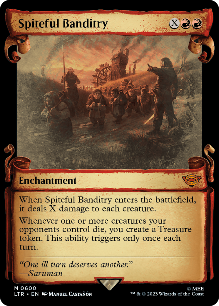 Spiteful Banditry [The Lord of the Rings: Tales of Middle-Earth Showcase Scrolls] | Exor Games Dartmouth