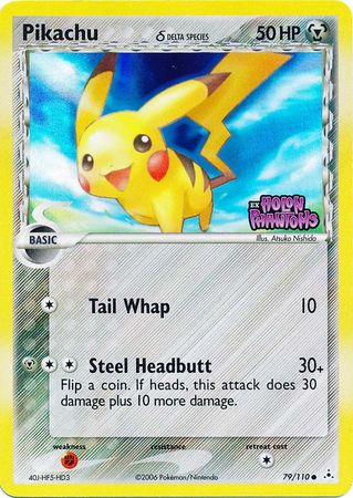 Pikachu (79/110) (Delta Species) (Stamped) [EX: Holon Phantoms] | Exor Games Dartmouth