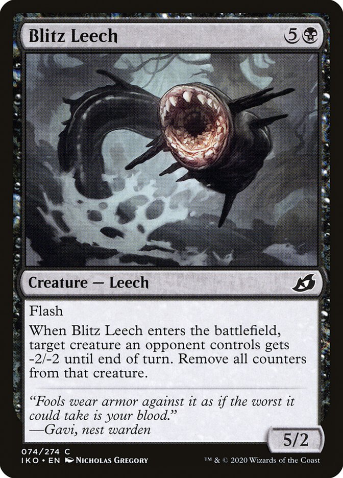 Blitz Leech [Ikoria: Lair of Behemoths] | Exor Games Dartmouth