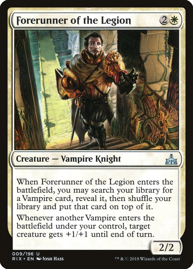 Forerunner of the Legion [Rivals of Ixalan] | Exor Games Dartmouth