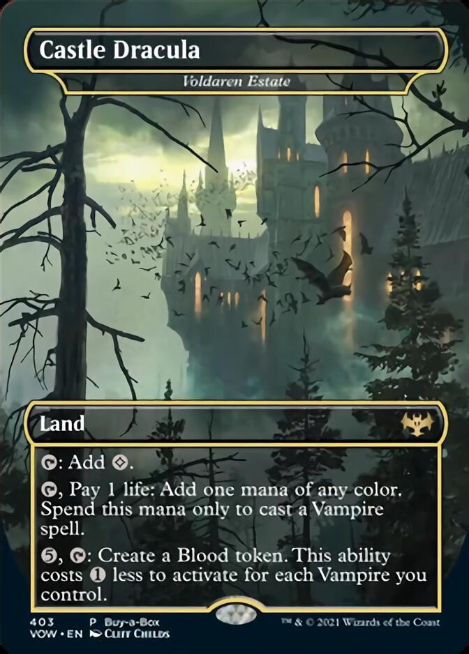 Voldaren Estate - Castle Dracula (Buy-A-Box) [Innistrad: Crimson Vow] | Exor Games Dartmouth