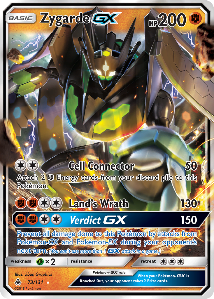 Zygarde GX (73/131) [Sun & Moon: Forbidden Light] | Exor Games Dartmouth