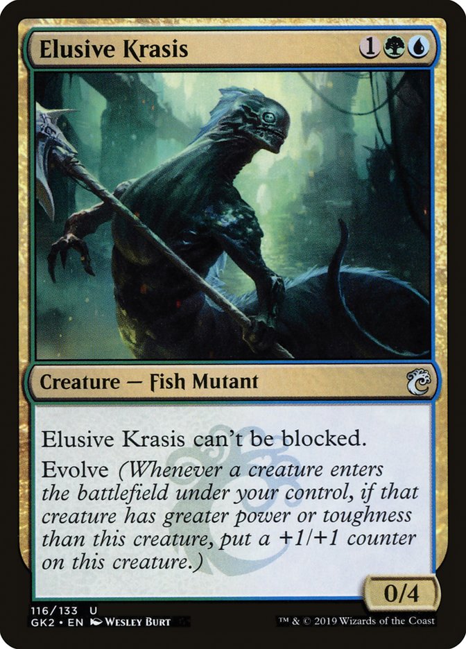 Elusive Krasis [Ravnica Allegiance Guild Kit] | Exor Games Dartmouth