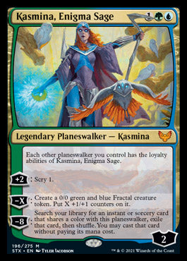 Kasmina, Enigma Sage [Strixhaven: School of Mages] | Exor Games Dartmouth