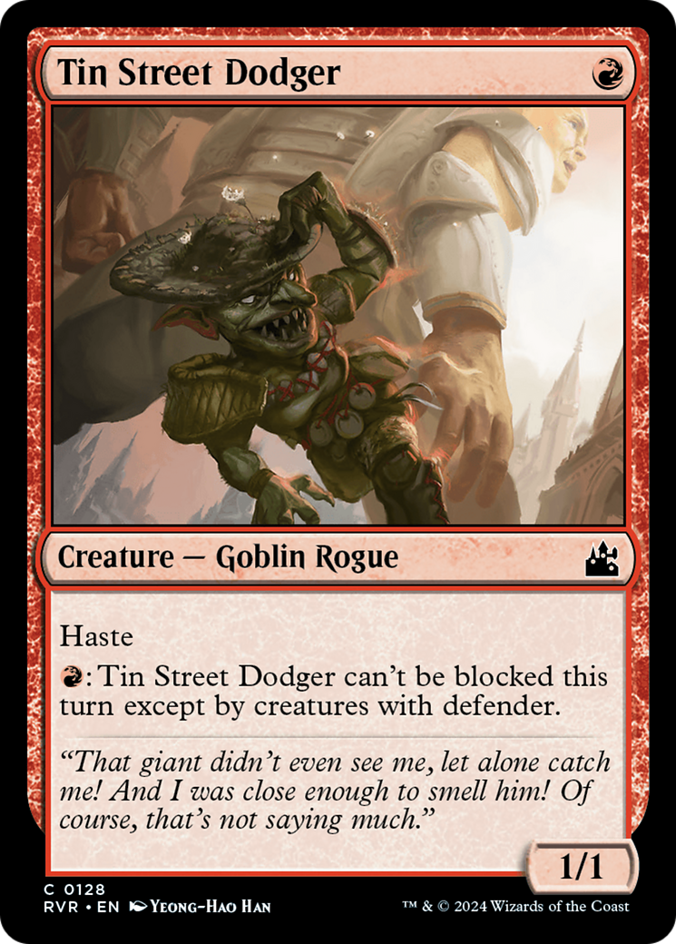 Tin Street Dodger [Ravnica Remastered] | Exor Games Dartmouth