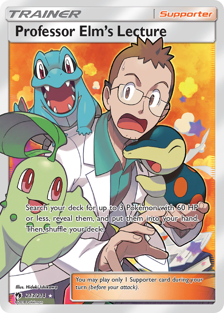 Professor Elm's Lecture (213/214) [Sun & Moon: Lost Thunder] | Exor Games Dartmouth