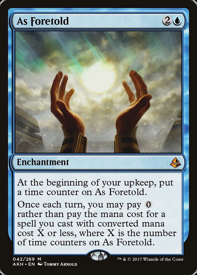 As Foretold [Amonkhet] | Exor Games Dartmouth