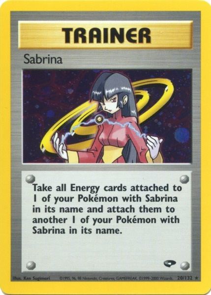 Sabrina (20/132) [Gym Challenge Unlimited] | Exor Games Dartmouth