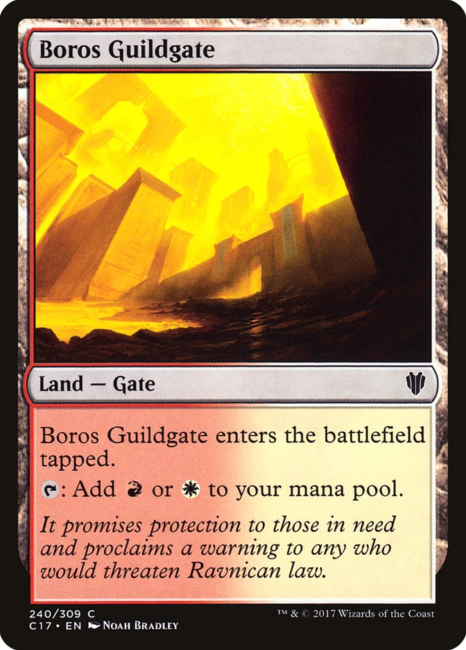 Boros Guildgate [Commander 2017] | Exor Games Dartmouth