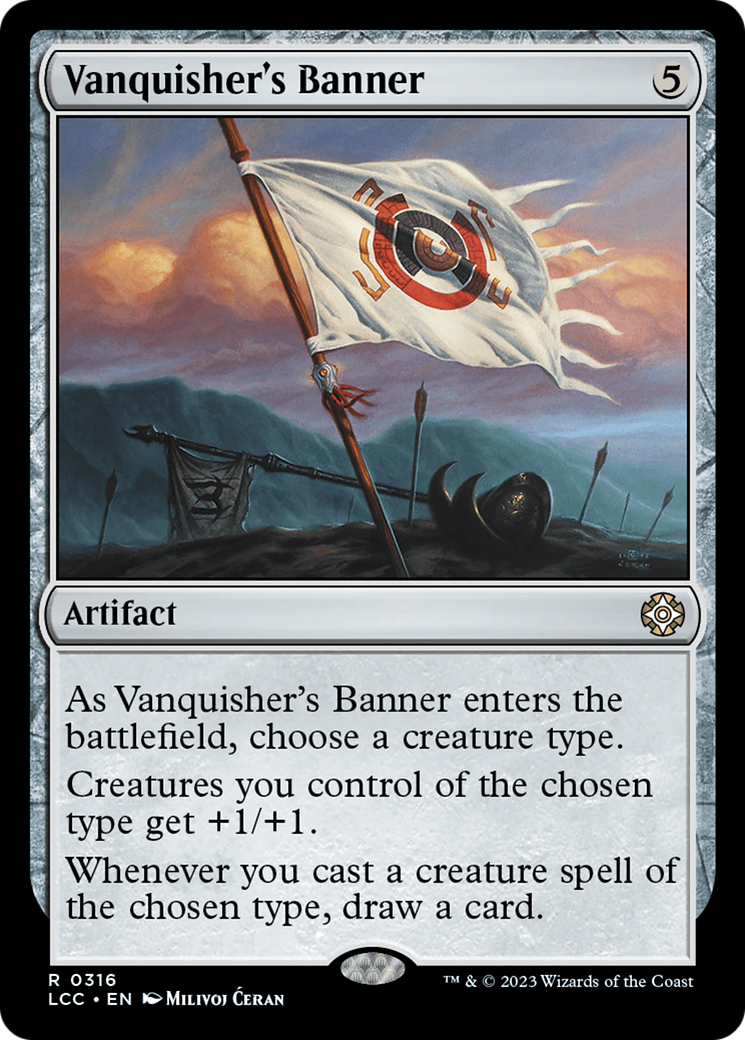 Vanquisher's Banner [The Lost Caverns of Ixalan Commander] | Exor Games Dartmouth