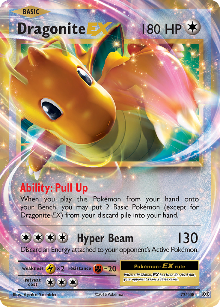 Dragonite EX (72/108) [XY: Evolutions] | Exor Games Dartmouth