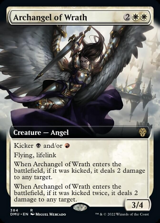 Archangel of Wrath (Extended Art) [Dominaria United] | Exor Games Dartmouth