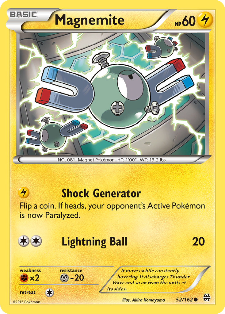 Magnemite (52/162) [XY: BREAKthrough] | Exor Games Dartmouth