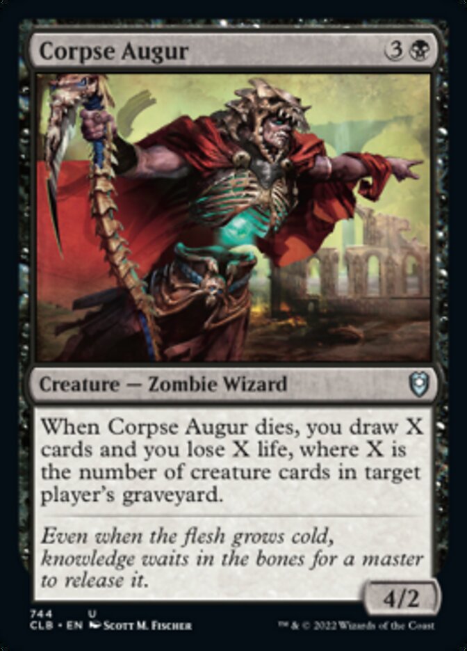 Corpse Augur [Commander Legends: Battle for Baldur's Gate] | Exor Games Dartmouth