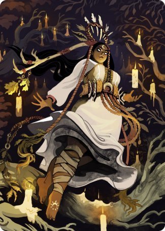 Candlegrove Witch 2 Art Card [Innistrad: Midnight Hunt Art Series] | Exor Games Dartmouth