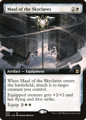 Maul of the Skyclaves (Extended Art) [Zendikar Rising] | Exor Games Dartmouth