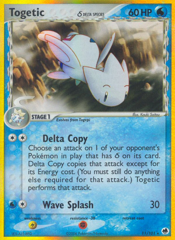 Togetic (11/101) (Delta Species) [EX: Dragon Frontiers] | Exor Games Dartmouth