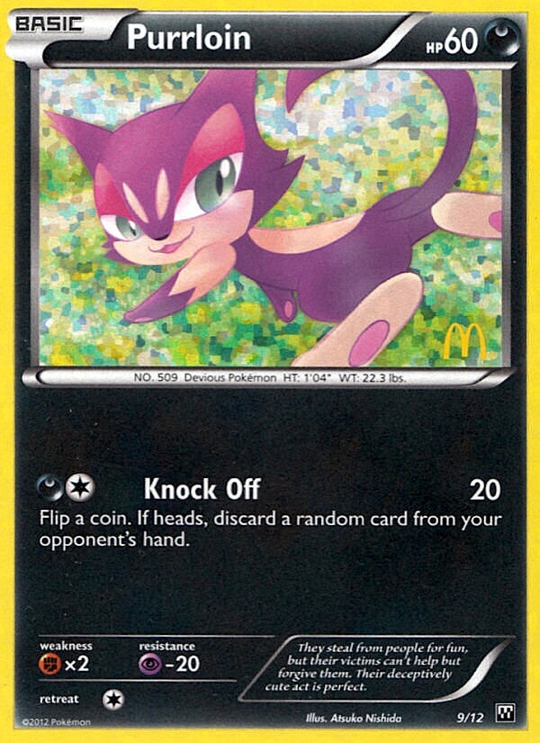 Purrloin (9/12) [McDonald's Promos: 2012 Collection] | Exor Games Dartmouth