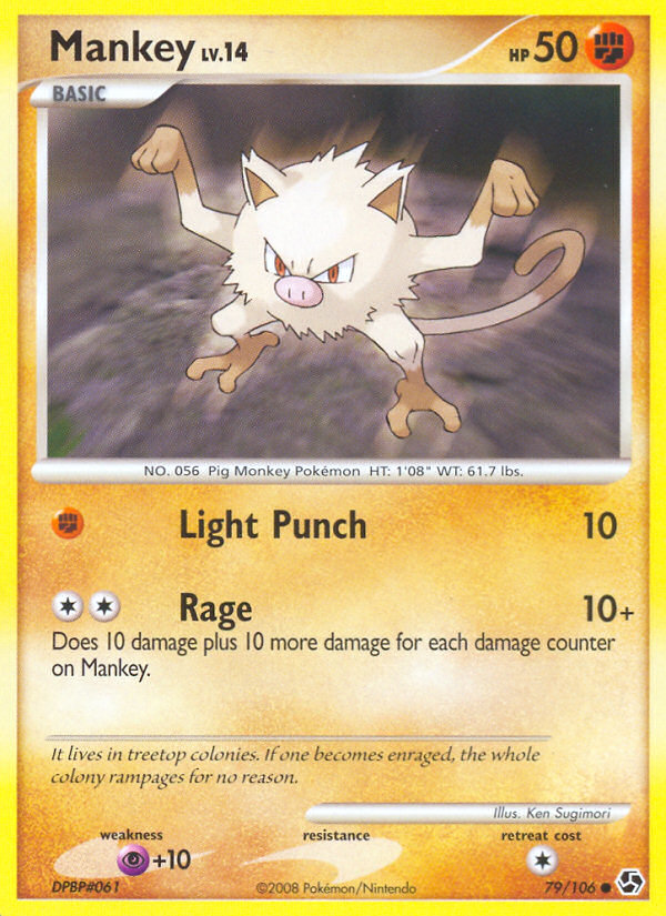 Mankey (79/106) [Diamond & Pearl: Great Encounters] | Exor Games Dartmouth