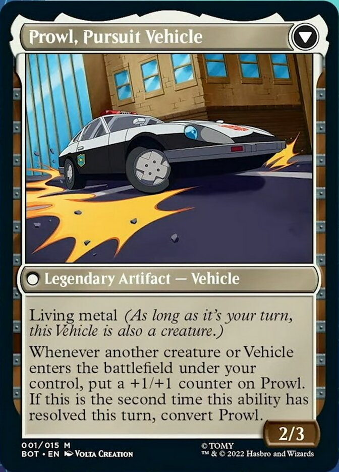 Prowl, Stoic Strategist // Prowl, Pursuit Vehicle [Universes Beyond: Transformers] | Exor Games Dartmouth