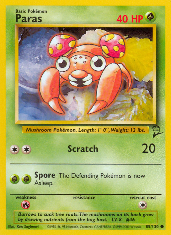 Paras (85/130) [Base Set 2] | Exor Games Dartmouth