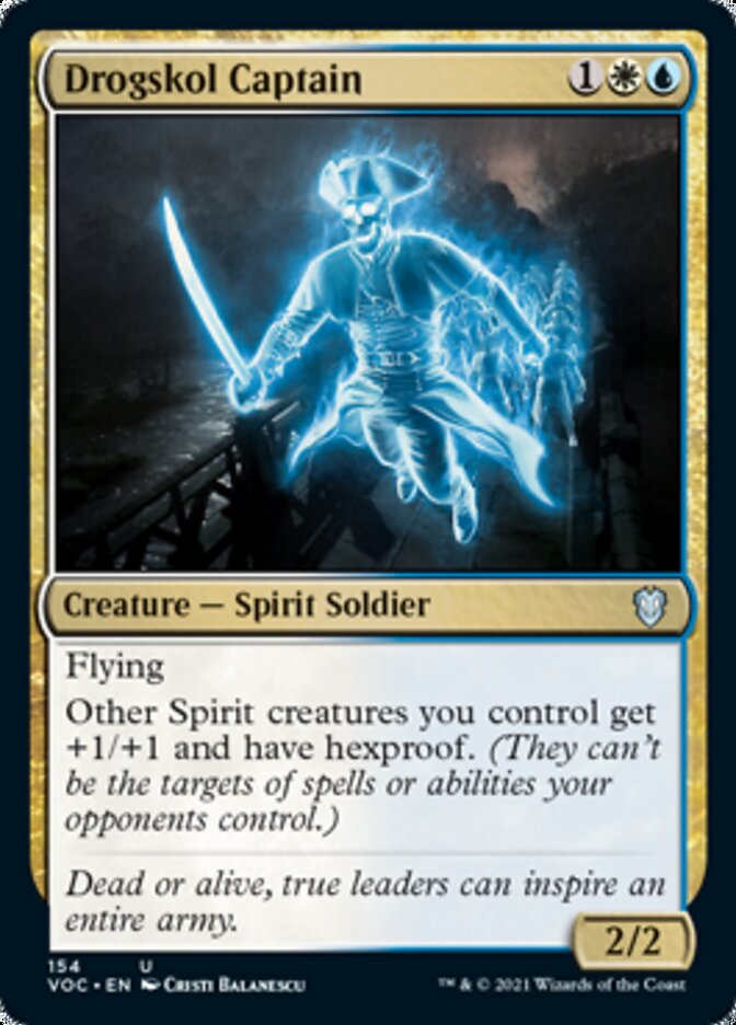 Drogskol Captain [Innistrad: Crimson Vow Commander] | Exor Games Dartmouth