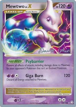 Mewtwo LV.X (144/146) (Stallgon - David Cohen) [World Championships 2009] | Exor Games Dartmouth