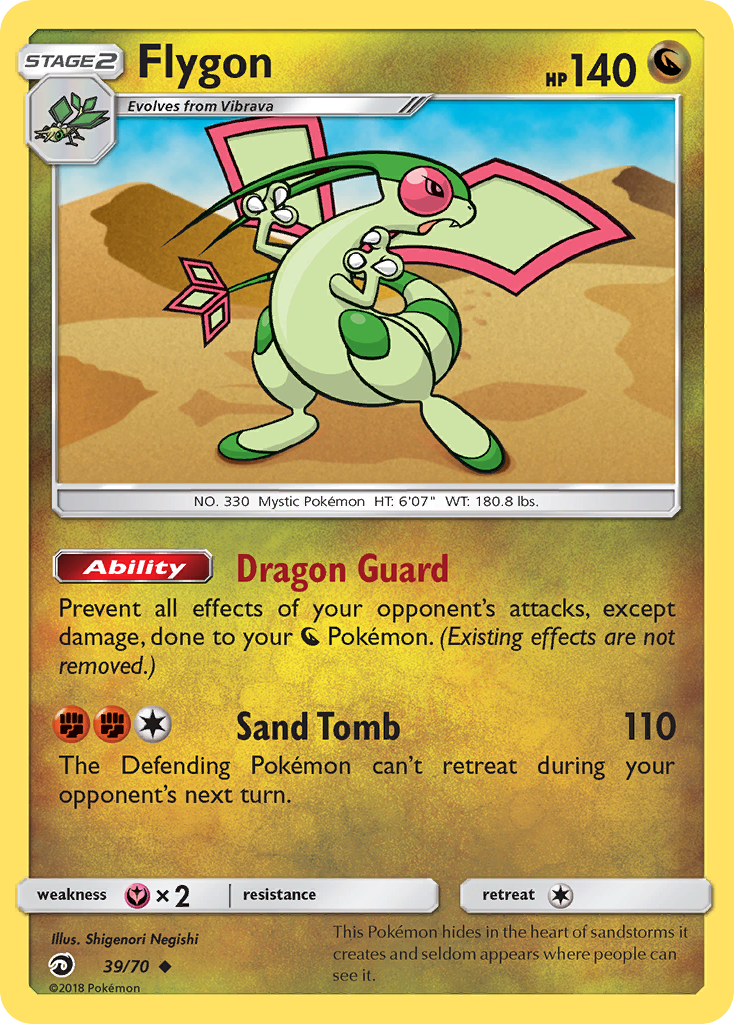 Flygon (39/70) [Sun & Moon: Dragon Majesty] | Exor Games Dartmouth