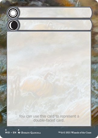 Helper Card (8/9) [Innistrad: Midnight Hunt Tokens] | Exor Games Dartmouth