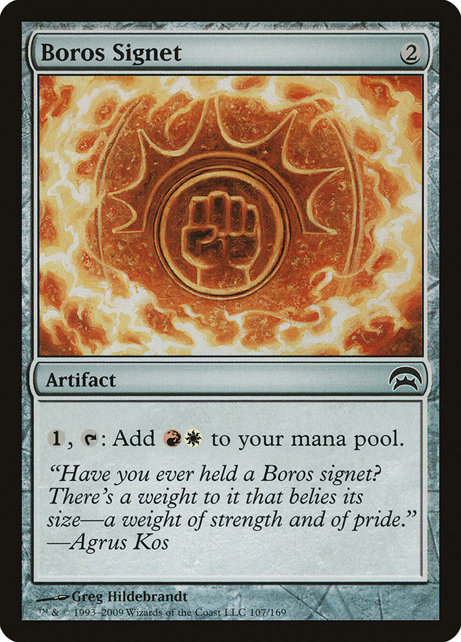 Boros Signet [Planechase] | Exor Games Dartmouth