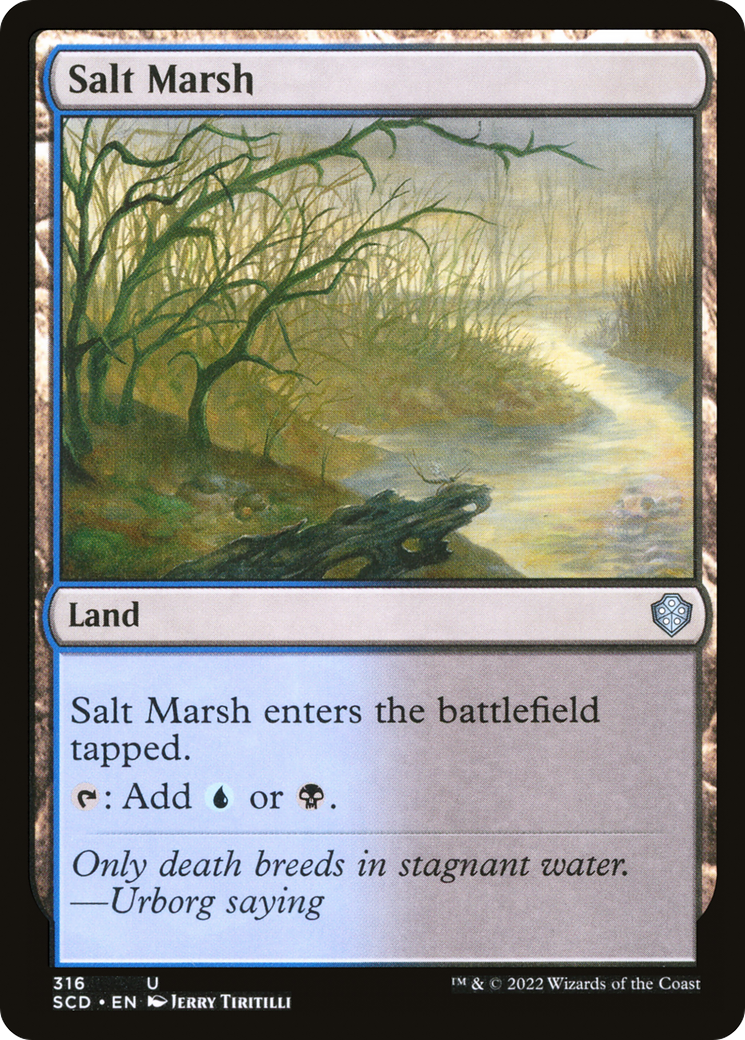 Salt Marsh [Starter Commander Decks] | Exor Games Dartmouth