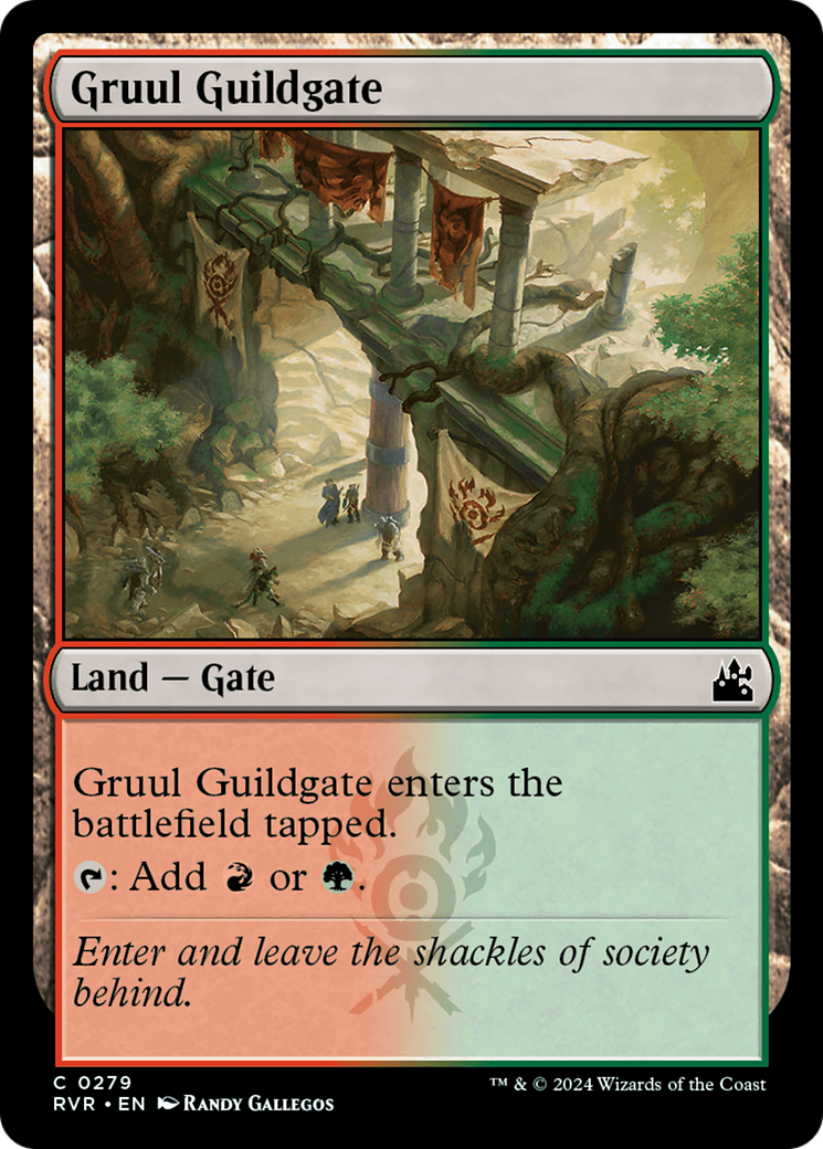 Gruul Guildgate [Ravnica Remastered] | Exor Games Dartmouth