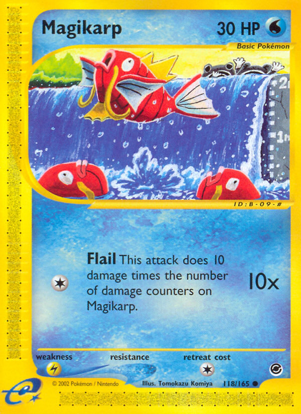 Magikarp (118/165) [Expedition: Base Set] | Exor Games Dartmouth
