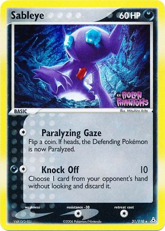 Sableye (31/110) (Stamped) [EX: Holon Phantoms] | Exor Games Dartmouth