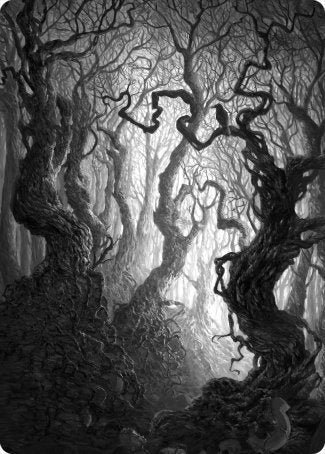 Forest 2 Art Card [Innistrad: Midnight Hunt Art Series] | Exor Games Dartmouth