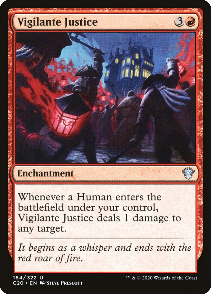 Vigilante Justice [Commander 2020] | Exor Games Dartmouth