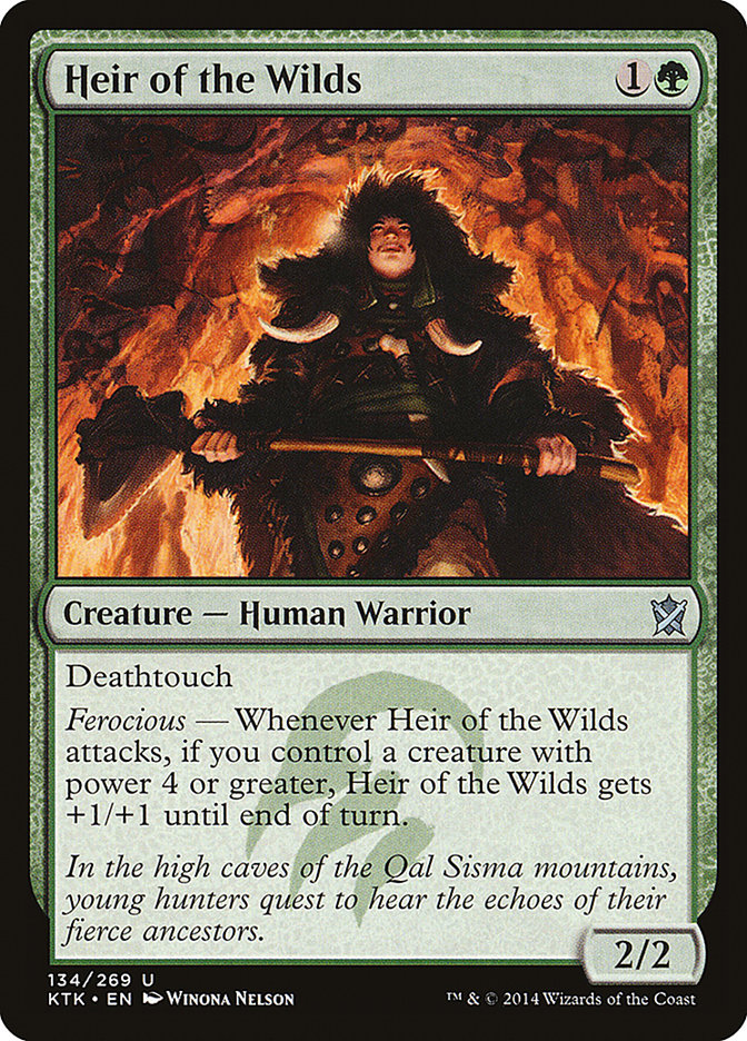 Heir of the Wilds [Khans of Tarkir] | Exor Games Dartmouth