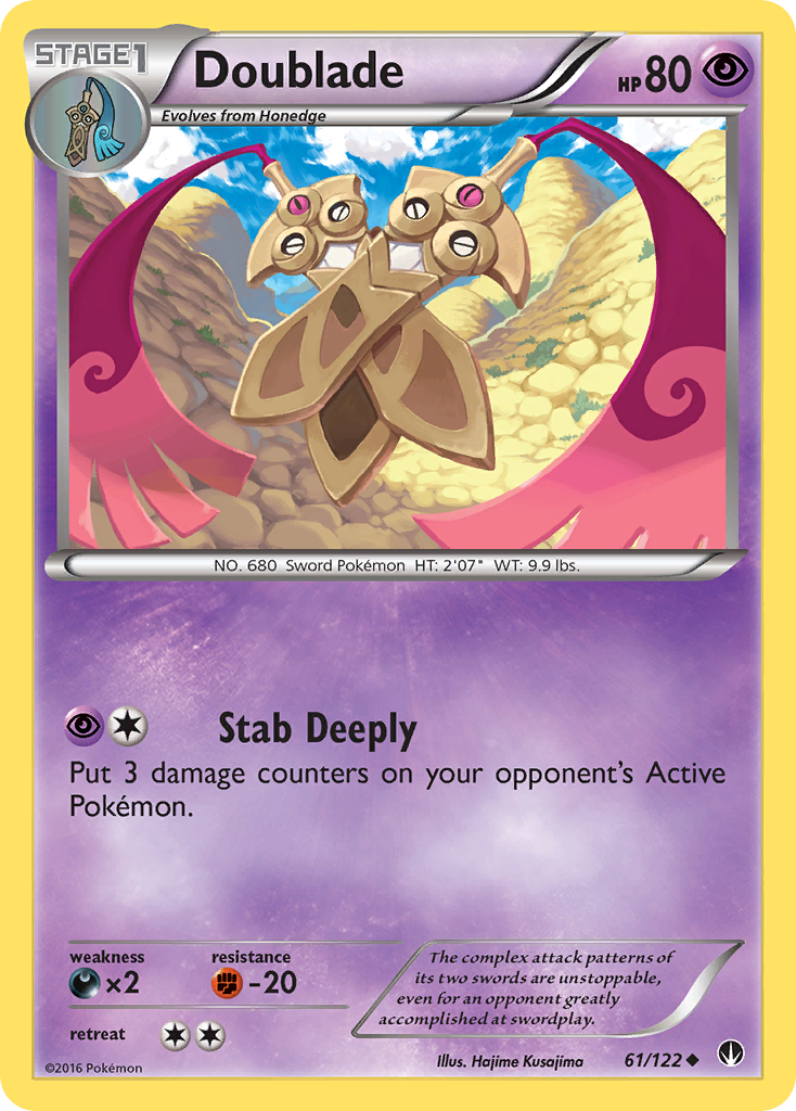 Doublade (61/122) [XY: BREAKpoint] | Exor Games Dartmouth