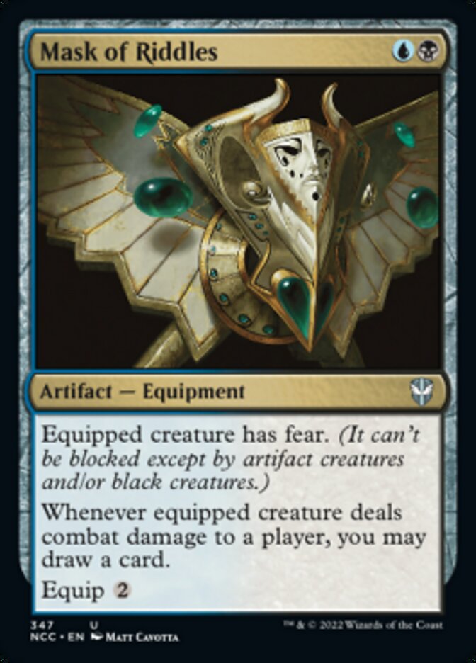 Mask of Riddles [Streets of New Capenna Commander] | Exor Games Dartmouth