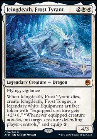 Icingdeath, Frost Tyrant (Promo Pack) [Dungeons & Dragons: Adventures in the Forgotten Realms Promos] | Exor Games Dartmouth