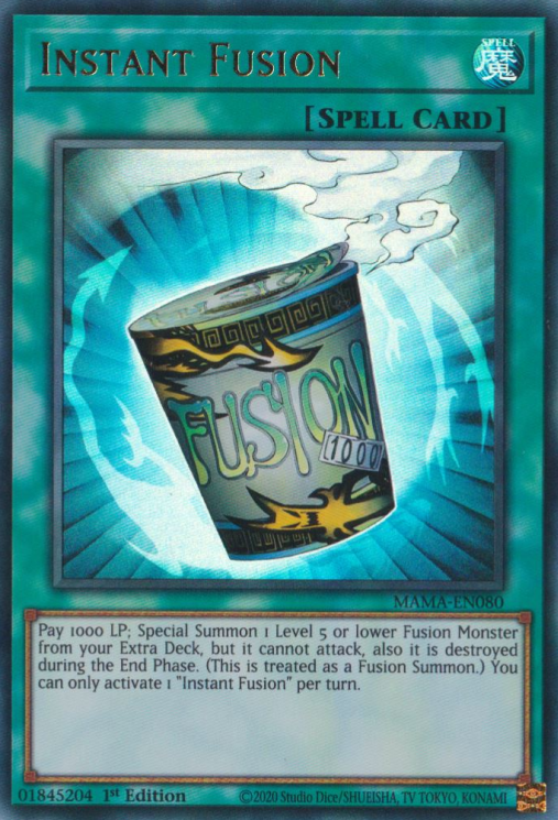 Instant Fusion [MAMA-EN080] Ultra Rare | Exor Games Dartmouth