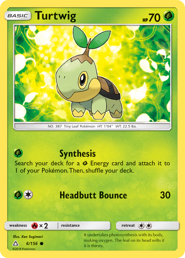 Turtwig (6/156) [Sun & Moon: Ultra Prism] | Exor Games Dartmouth