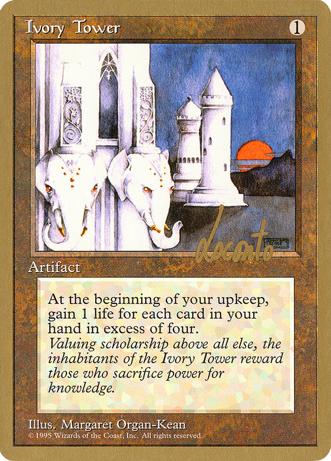 Ivory Tower (Michael Loconto) [Pro Tour Collector Set] | Exor Games Dartmouth