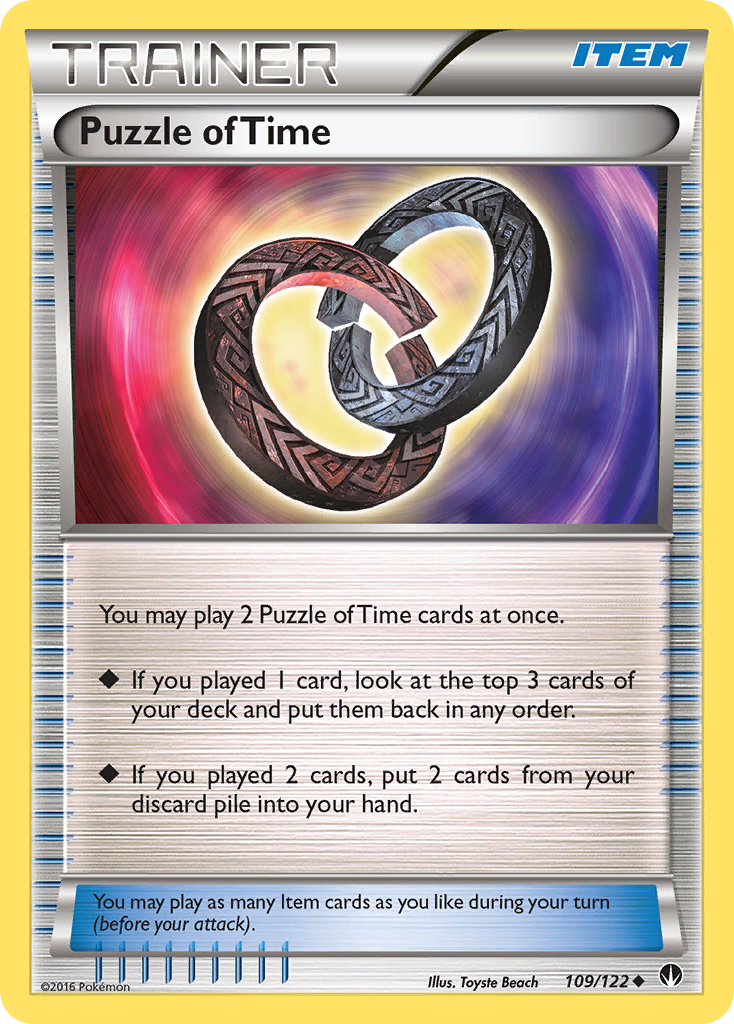 Puzzle of Time (109/122) [XY: BREAKpoint] | Exor Games Dartmouth