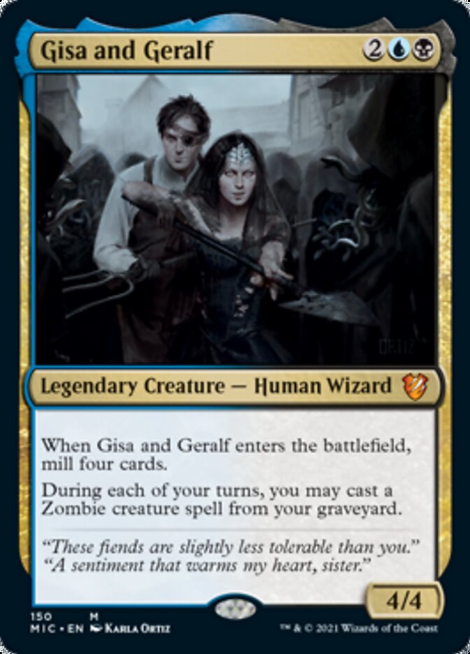 Gisa and Geralf [Innistrad: Midnight Hunt Commander] | Exor Games Dartmouth